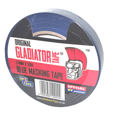 Blue Masking Tape UV Resistant 24mm