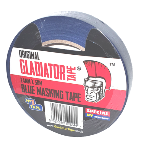 Blue Masking Tape UV Resistant 24mm